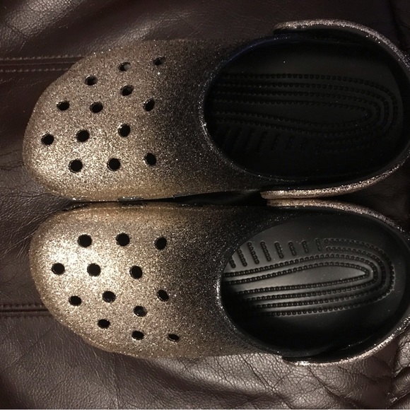 COPY - Silver and black ombré Crocs. New! - Picture 5 of 8